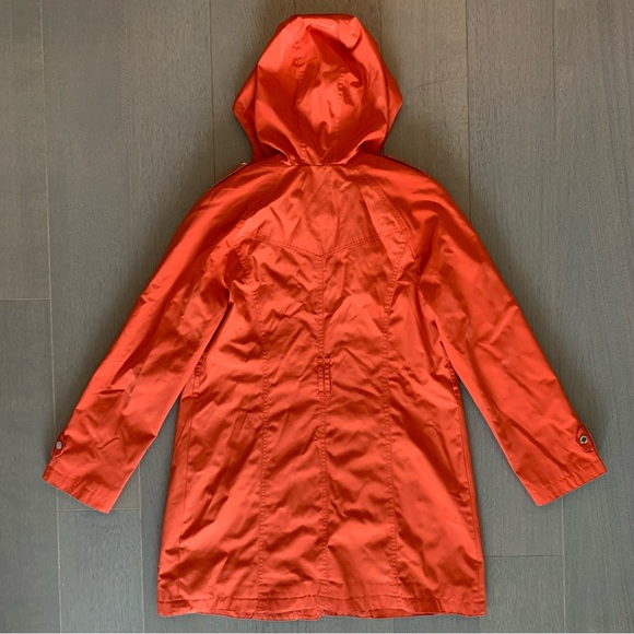 London Fog Orange Rain Jacket - Picture 12 of 15